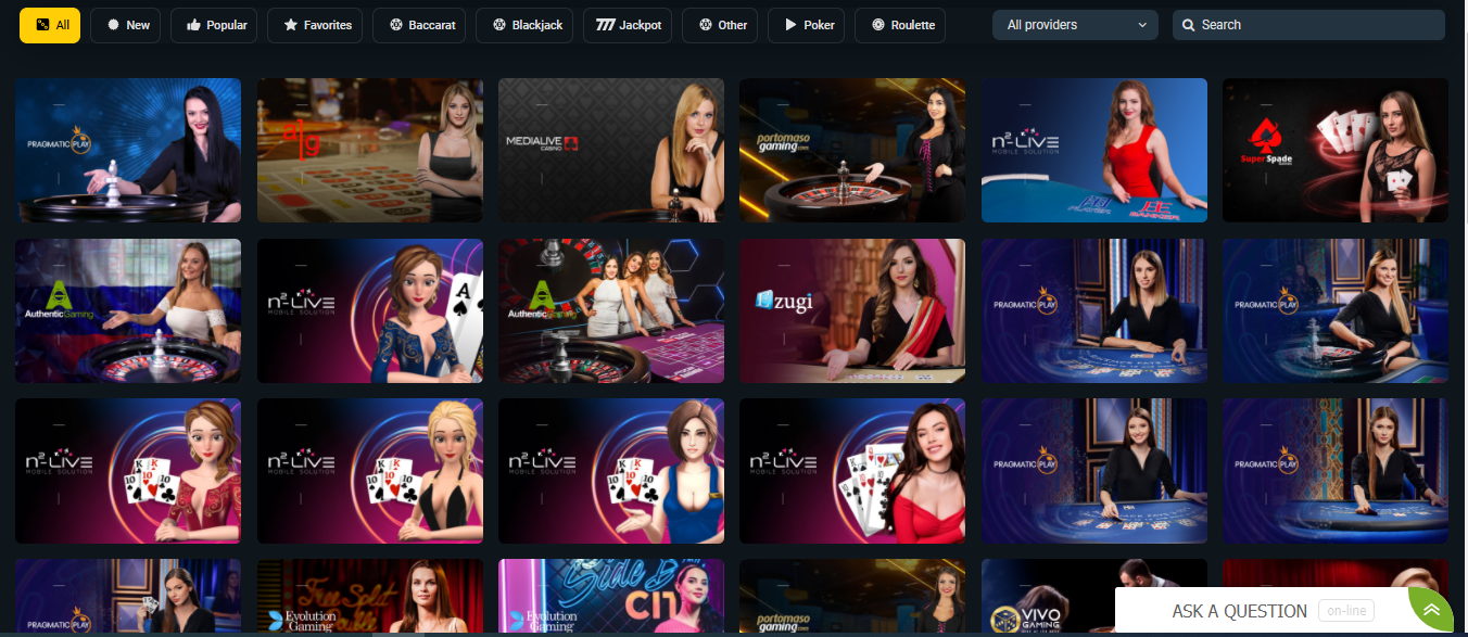Betwinner Live Casino