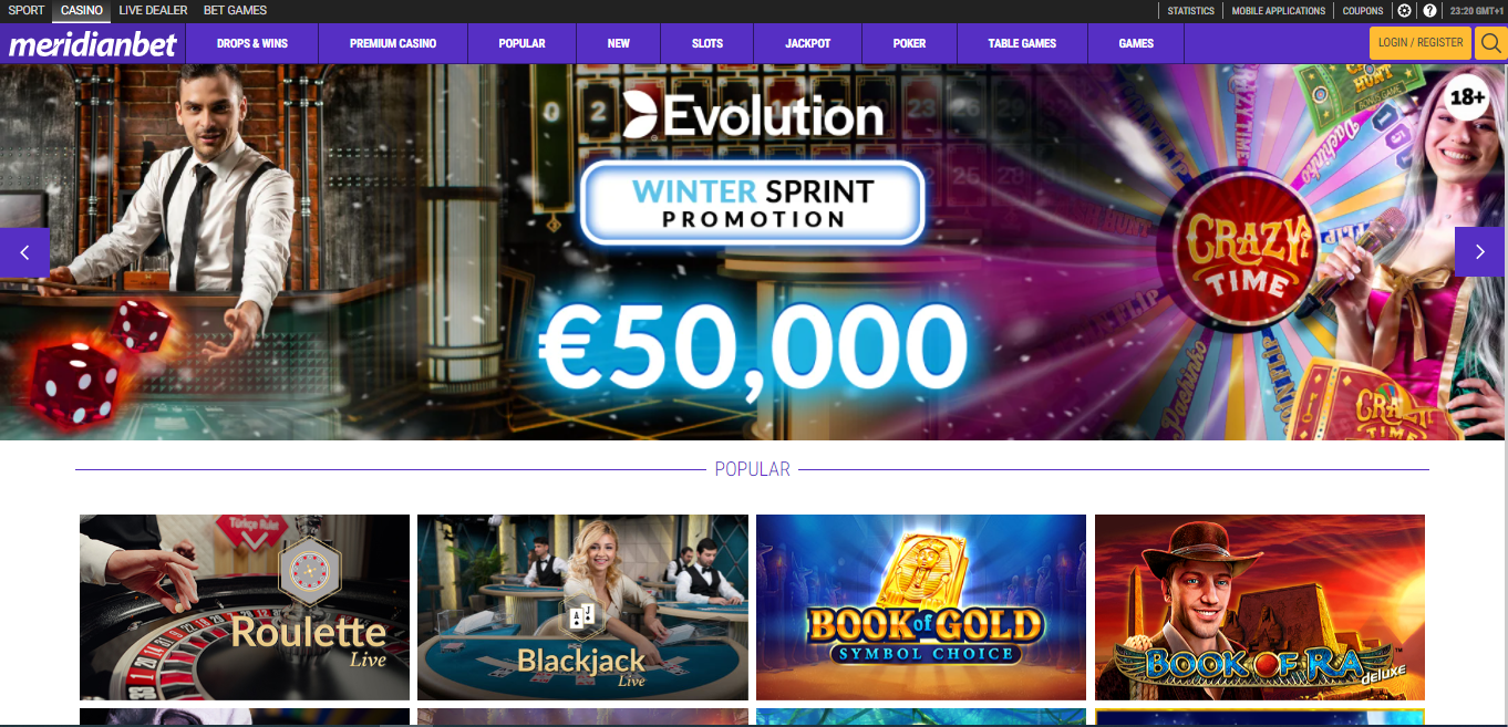 Meridianbet casino review