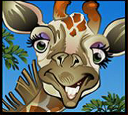 Mega Moolah giraffe symbol