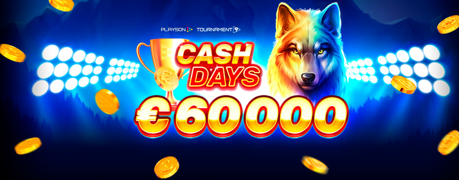 PLAYSON MAY CASHDAYS SET TO BLOW SLOT FANS AWAY
