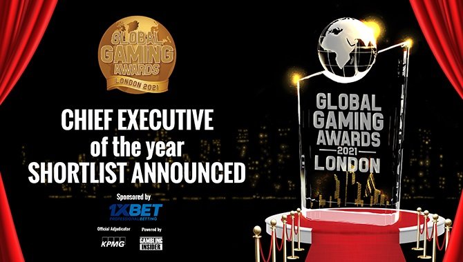Global Gaming Awards London 2021: Chief Executive of the Year Shortlist announced