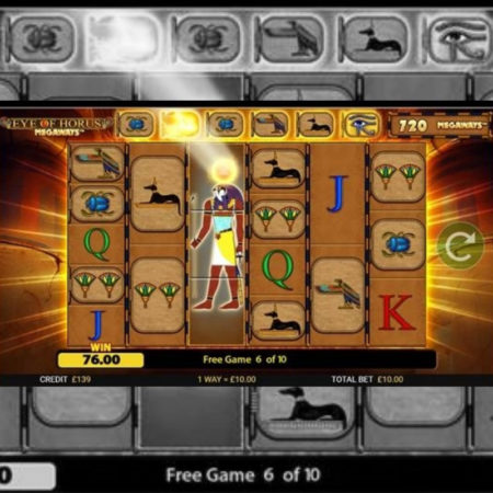 Jackpot King welcomes Blueprint’s all-seeing Eye of Horus Megaways™