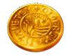 Vikings go Berzerk Gold coin symbol