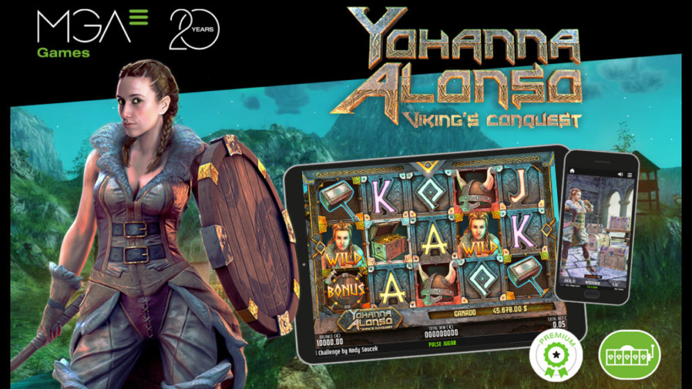 Yohanna Alonso Viking’s Conquest from MGA Games, in all main online casinos