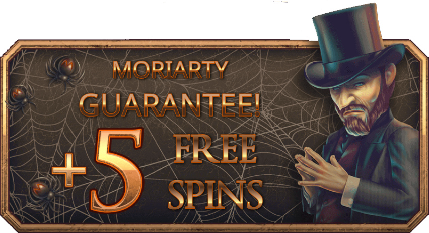 Moriarty Megaways free spins
