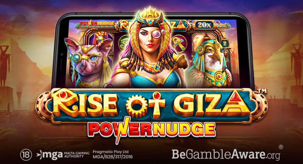 PRAGMATIC PLAY FLIPS THE SCRIPT WITH FUTURISTIC RISE OF GIZA POWERNUDGE™