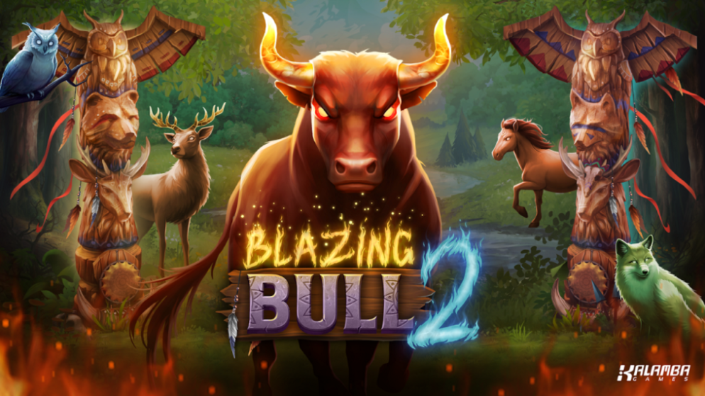 Kalamba Games fires up another winner with Blazing Bull 2