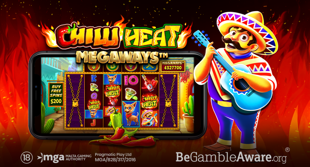 PRAGMATIC PLAY EMBRACES THE CELEBRATIONS WITH CHILI HEAT MEGAWAYS™