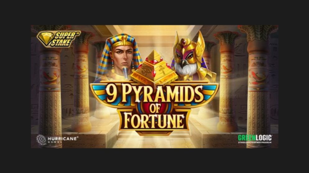 Climb the 9 Pyramids of Fortune in Stakelogic and Hurricane Games’ latest slot