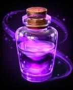 Purple bottle