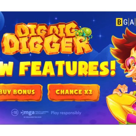 BGaming upgraded Dig Dig Digger slot with new features!