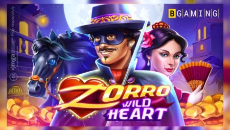 BGaming launches its first Spanish-themed slot Zorro Wild Heart!