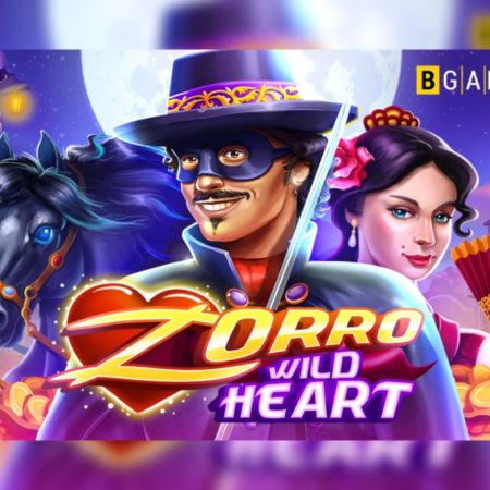 BGaming launches its first Spanish-themed slot Zorro Wild Heart!