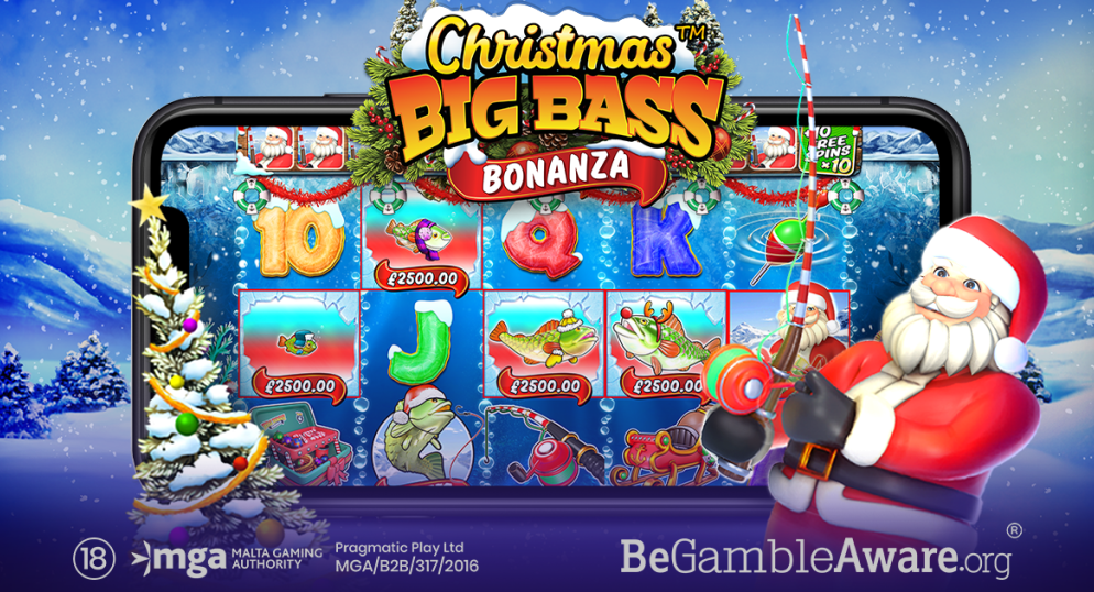 PRAGMATIC PLAY PROVIDES A FESTIVE CATCH WITH CHRISTMAS BIG BASS BONANZA™