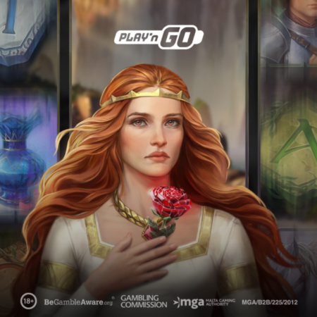 Play’n GO add a little romance to their Arthurian Legend series with the 15 Crystal Rose: A Tale of Love