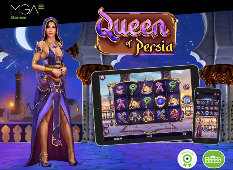 MGA Games launches Queen of Persia, the new casino slot game for the international market