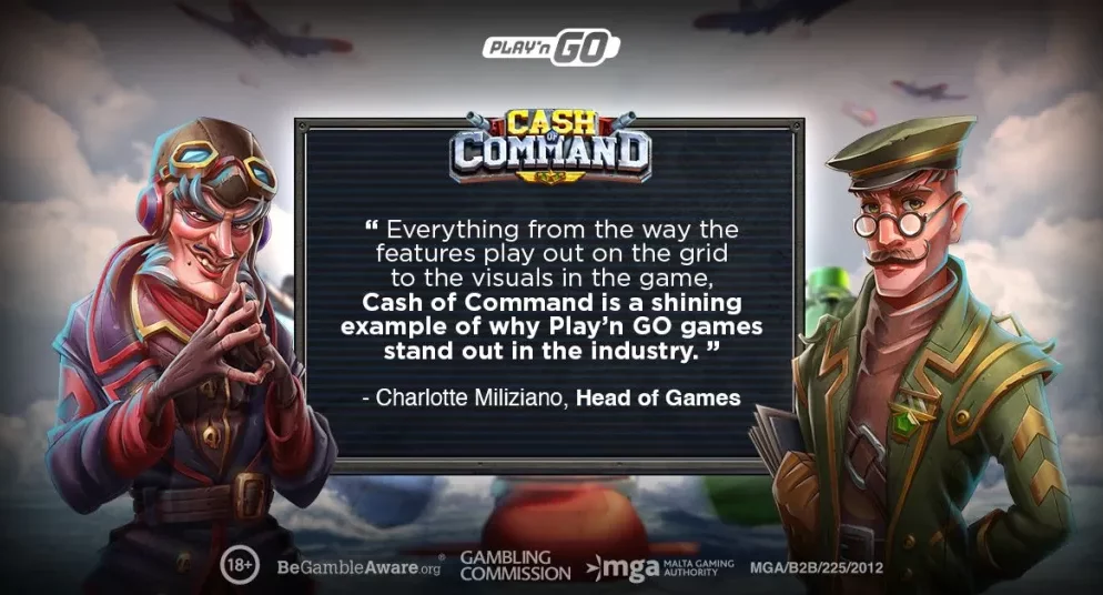 Play’n GO take to the high seas in their latest release, Cash of Command