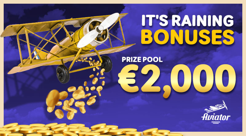 AVIATOR: IT’S RAINING BONUSES – A November to Remember with €2,000 Prize Pool!