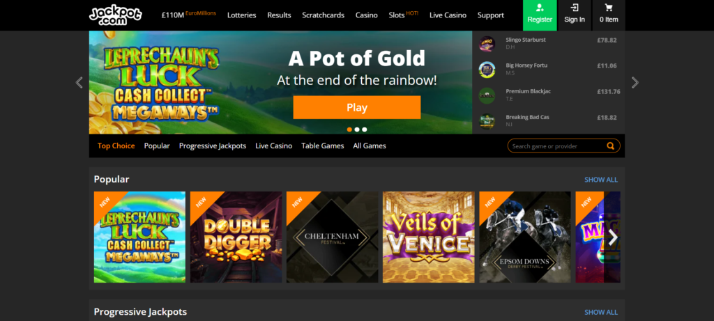 Jackpot Casino Review & Bonus Offer 2024