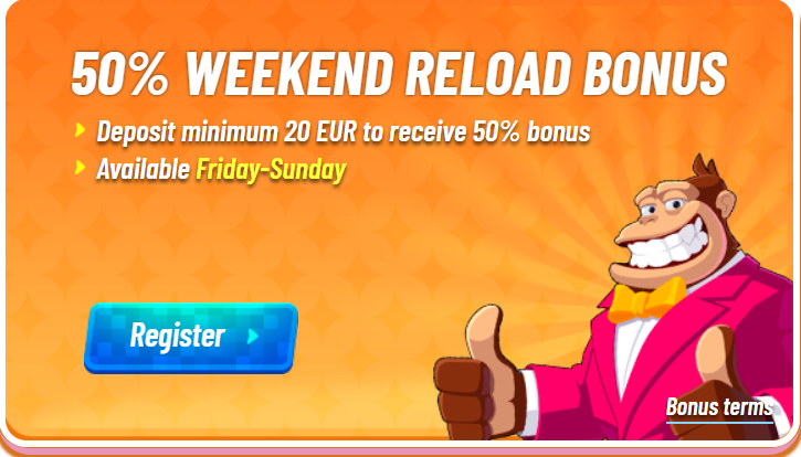 Weekend Reload 50%
