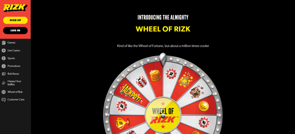 Wheel of Rizk 