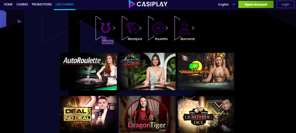 Live Casino Games