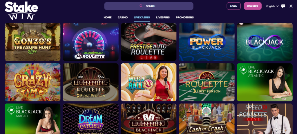 Live Casino Games