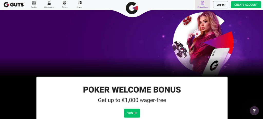 Poker Welcome Bonus