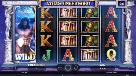 Spinomenal Expands Demi Gods Series with Epic Atlas Unleashed Slot