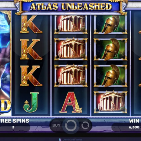 Spinomenal Expands Demi Gods Series with Epic Atlas Unleashed Slot