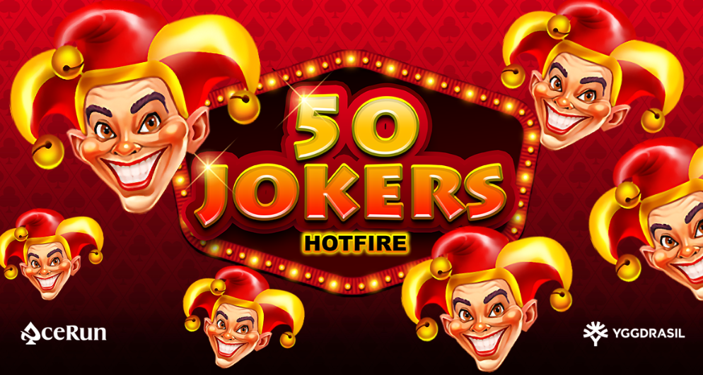Yggdrasil and AceRun Launch 50 Jokers Hotfire Slot Game