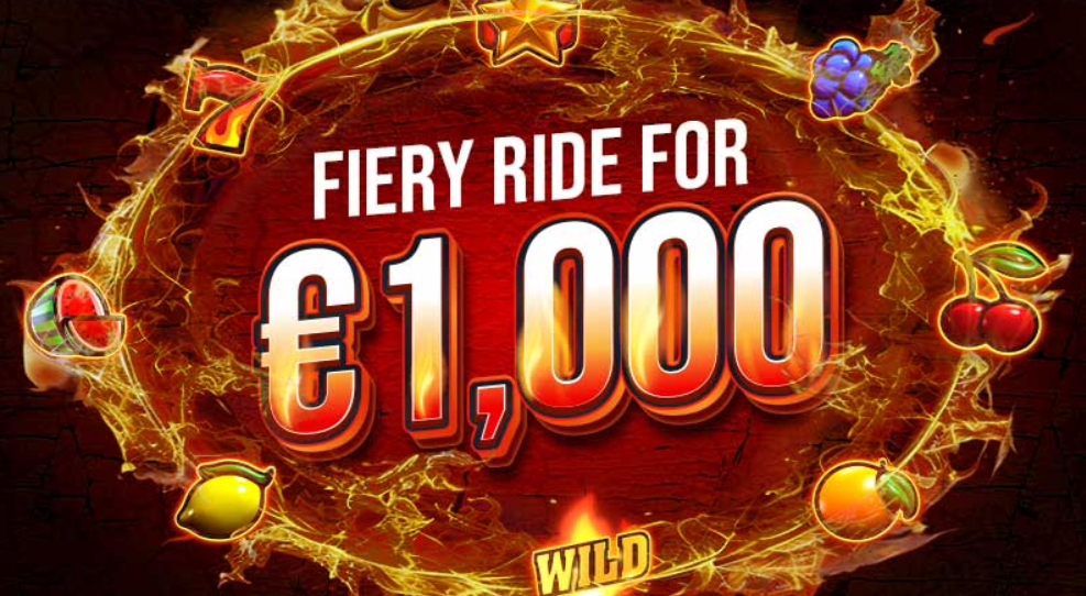 fiery ride for 1.000e