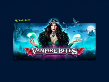 Amusnet Unveils 10 Vampire Bites: A New Slot Game