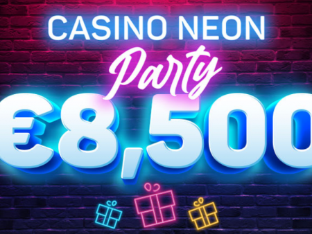 Neon Casino Party at Mozzart Bet